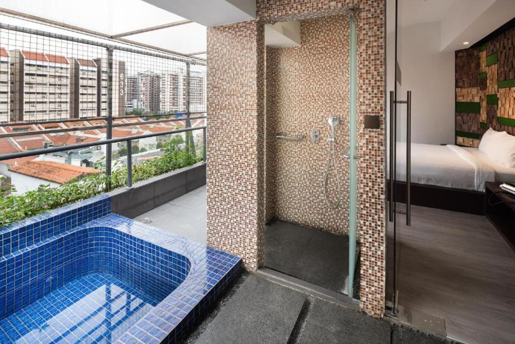 A Hotel Dickson Singapur Exterior foto